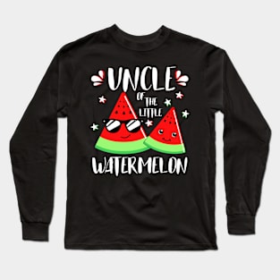 Uncle Of The Little Watermelon Long Sleeve T-Shirt